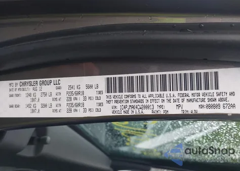 2012 Jeep Liberty Sport из США, поврежденный, VIN 1C4PJMAK4CW200013